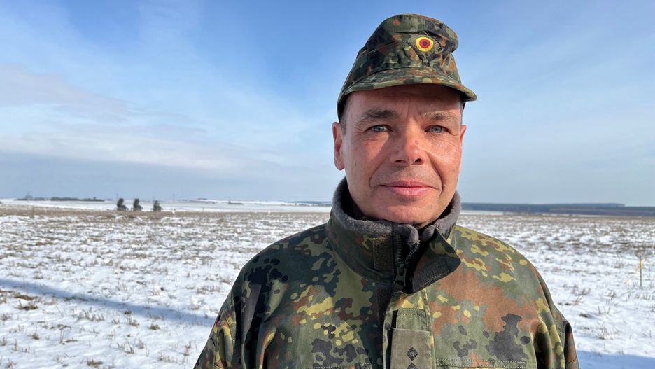 Zamość. Płk. Jörg Sievers dowódca niemieckiego kontyngentu w Polsce