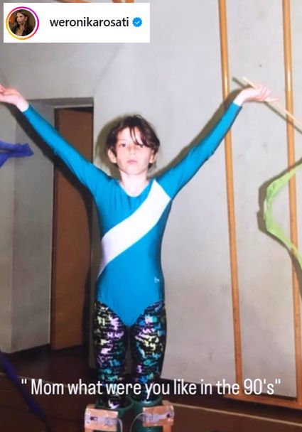 Stare zdjęcie Weroniki Rosati