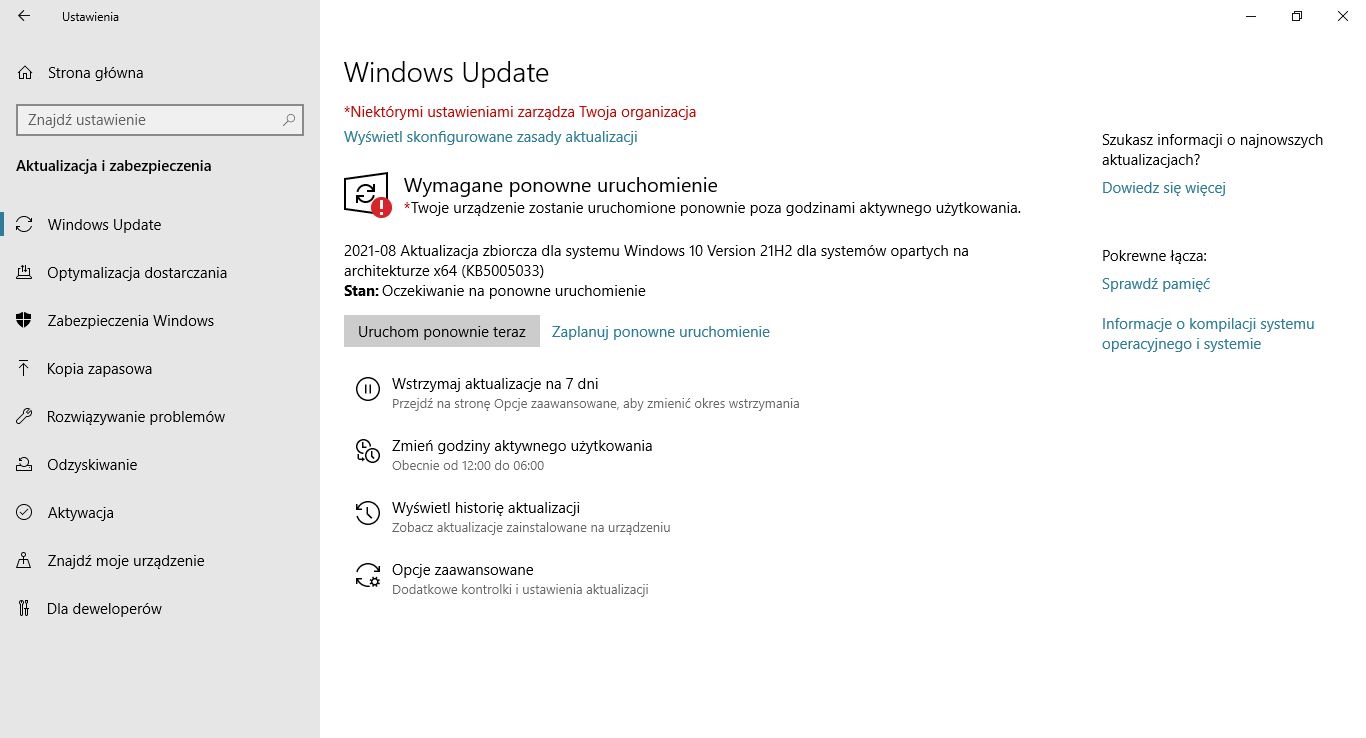Aktualizacje już czekają