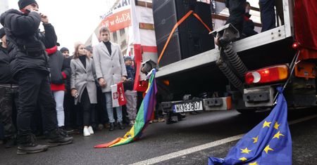 Skandaliczne zachowania na marszu. Szybko pojawiły się zdjęcia