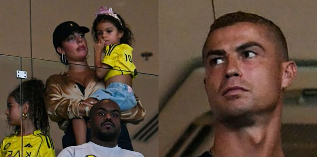 Cristiano Ronaldo i Georgina Rodriguez po RAZ PIERWSZY jako małżeństwo! Wybrali się na mecz. Romantycznie? (ZDJĘCIA)