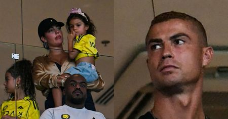 Cristiano Ronaldo i Georgina Rodriguez po RAZ PIERWSZY jako małżeństwo! Wybrali się na mecz. Romantycznie? (ZDJĘCIA)