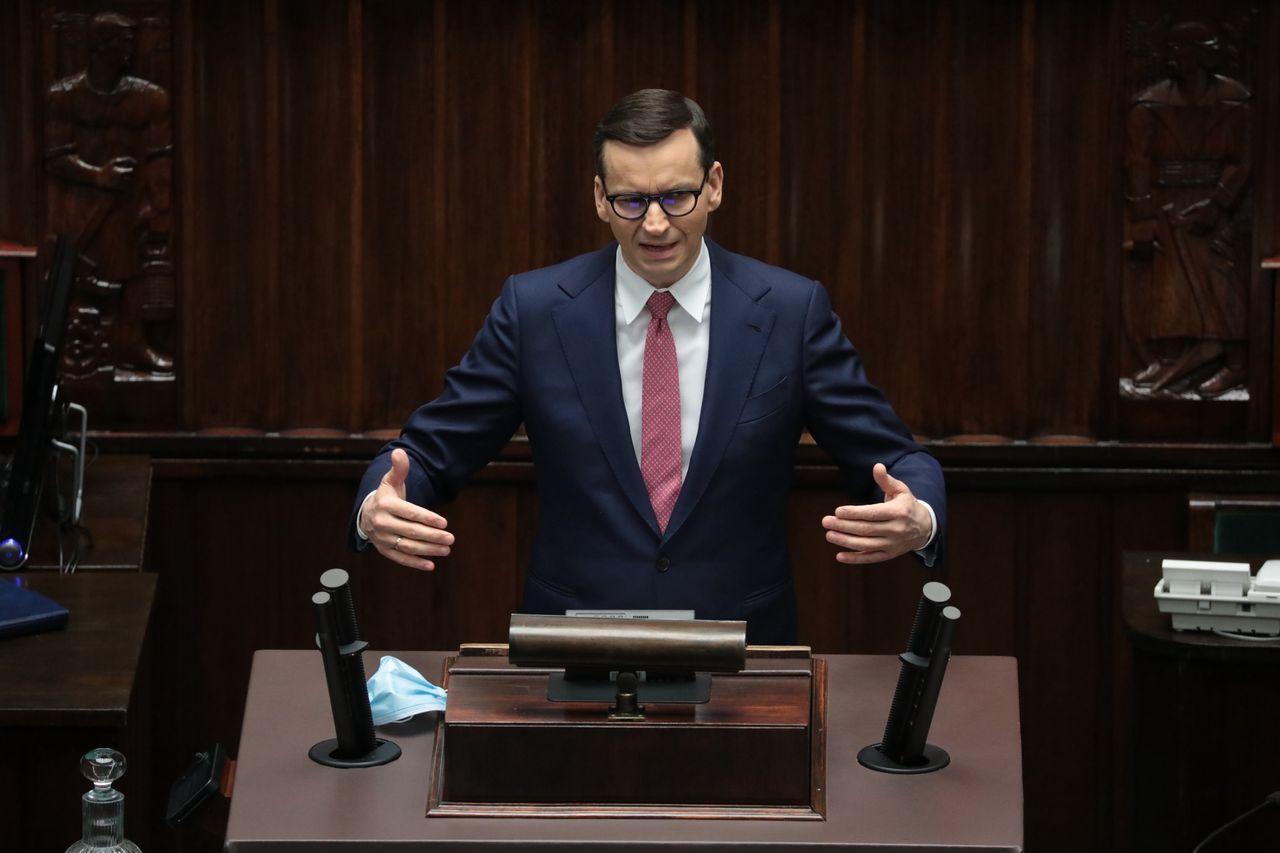 Kryzys na granicy. Morawiecki: Wystąpimy o zaostrzenie sankcji wobec Białorusi 