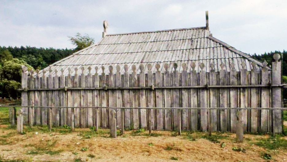Rekonstrukcja słowiańskiej kąciny