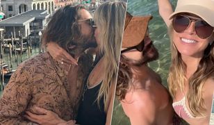 Heidi Klum i jej młody mąż nie mogą oderwać od siebie rąk. Przyłapano ich na plaży
