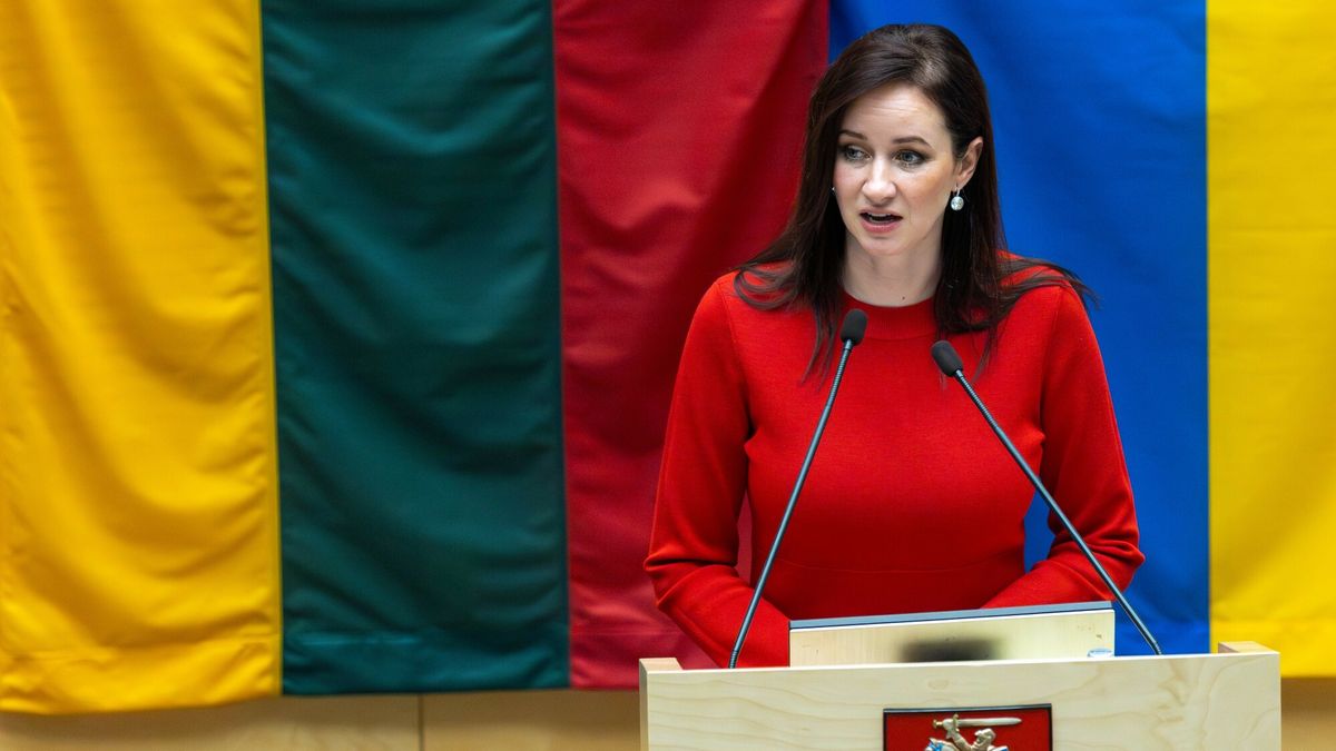 Premier Litwy Inga Ruginiene