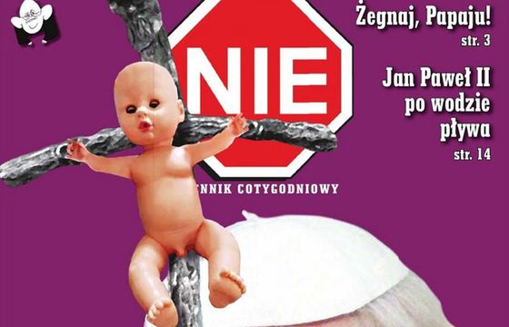 Poczta Polska nie chce sprzedawać „Nie” z Janem Pawłem II na okładce. Wydawca angażuje prawników