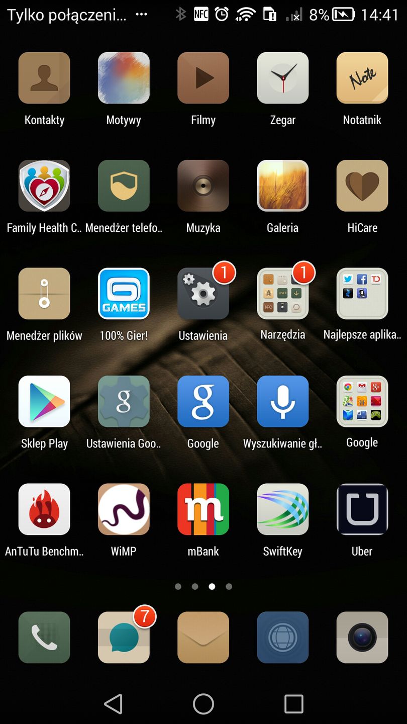 Huawei Ascend Mate 7: interfejs EMUI 4