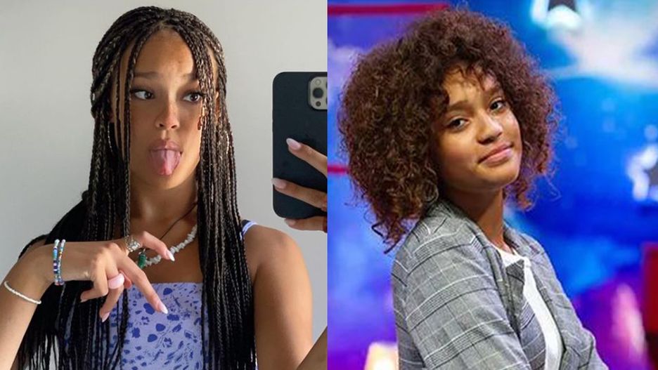 Sara Egwu-James dziś i wczoraj.