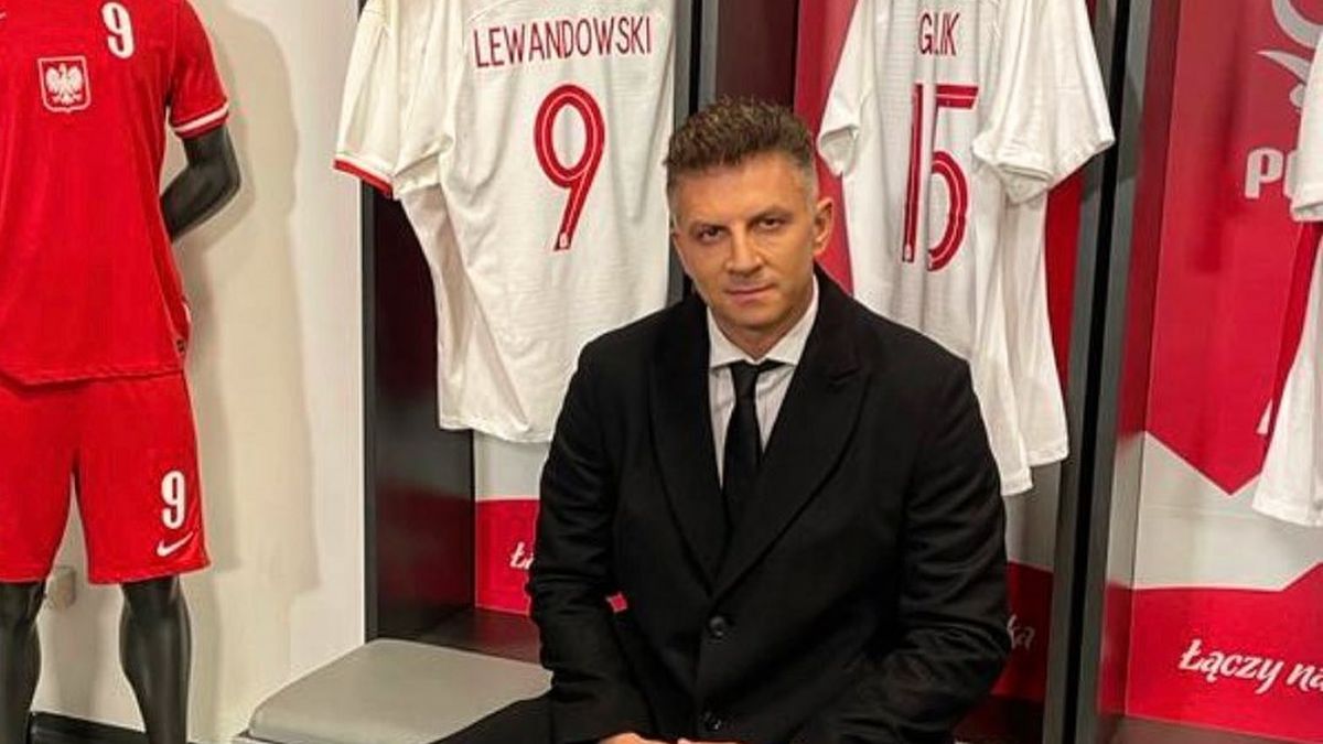 Mateusz Borek w szatni reprezentacji Polski
