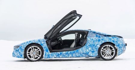Czy to już ostatnie zdjęcia BMW i3 oraz i8 w kamuflażu?