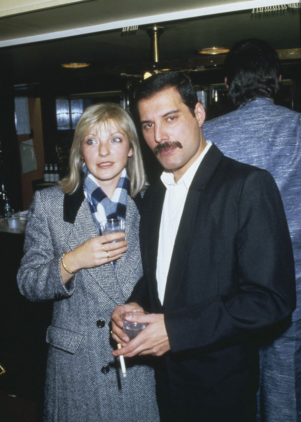 Mary Austin i Freddie Mercury, 1985 r.