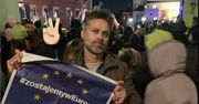 Gwiazdy na prounijnym proteście. "Zostajemy w Europie"
