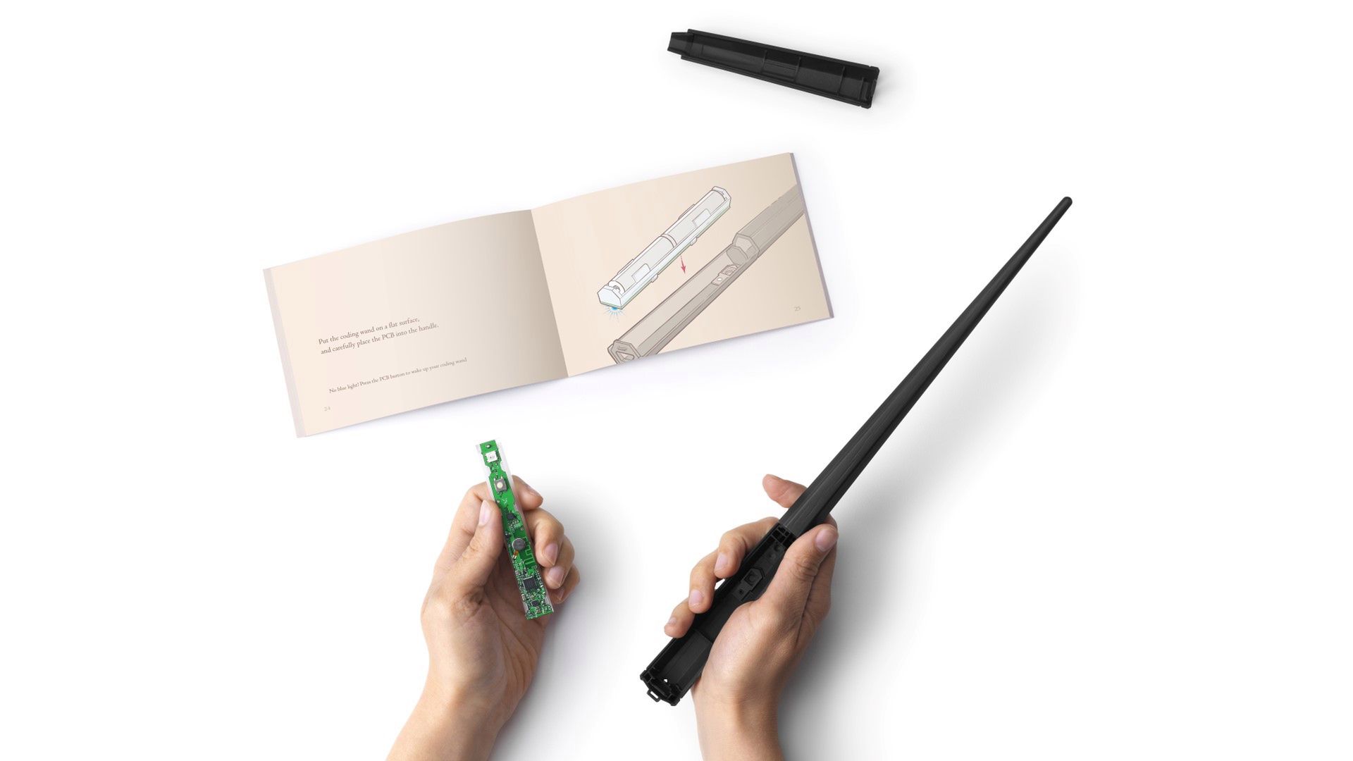 Różdżka z sensorami. Źródło Keno.me