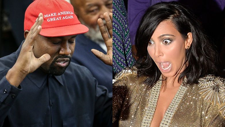 Kim Kardashian jest wściekła na Kanye Westa
