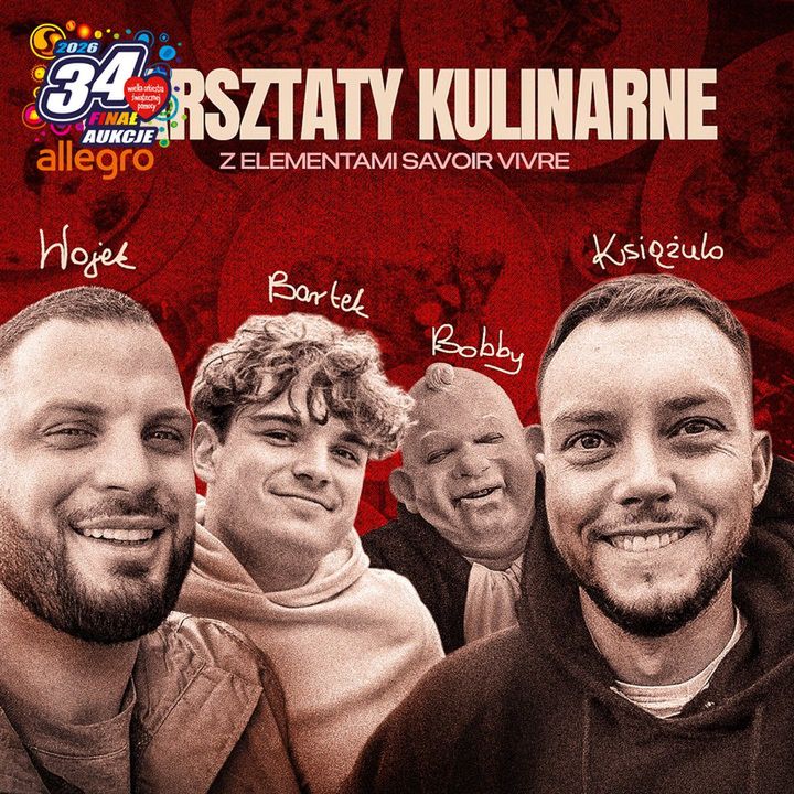 WOŚP - aukcja Książula i jego ekipy