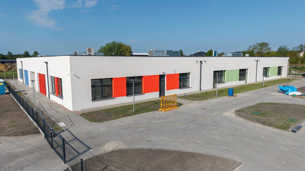 Przedszkole i żłobek w Obrowie na ukończeniu. 