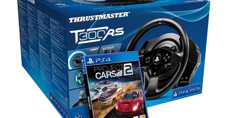 Kierownica Thrustmaster T300 RS i Project CARS 2 w zestawie