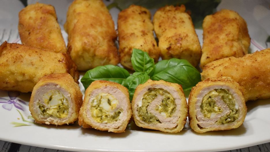 Roladki schabowe ze smakowitym farszem