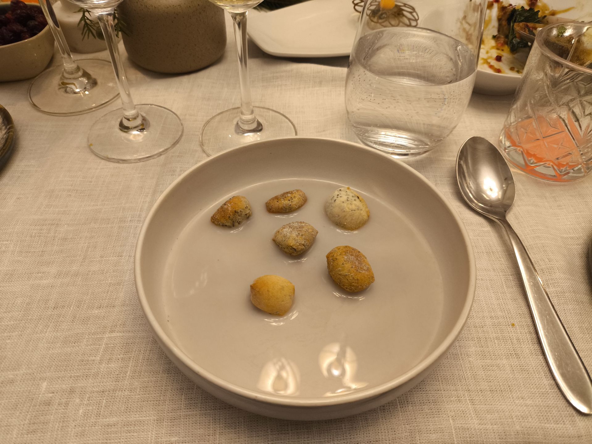 Śliżyki wileńskie z mlekiem migdałowym