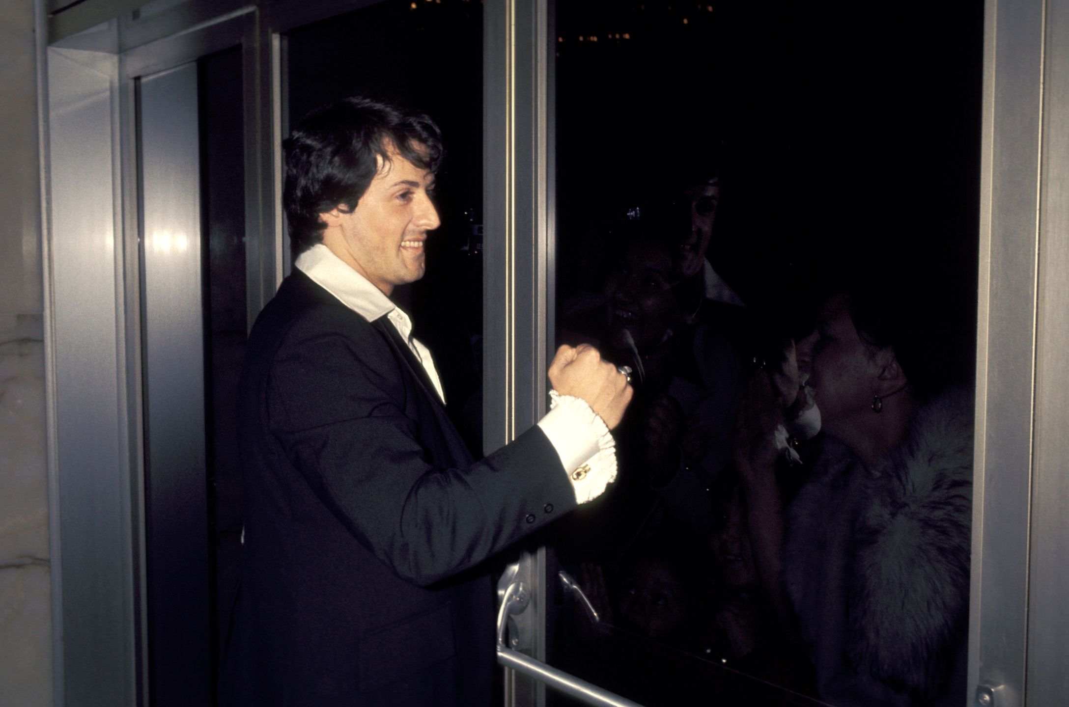 Sylvester Stallone po zdobyciu Oscara 