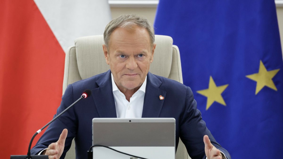 Posiedzenie rz?du
01.04.2025 Warszawa KPRM Posiedzenie rzadu Donalda Tuska fot. Jacek Dominski/REPORTER
N/z: Donald Tusk
Jacek Dominski/REPORTER