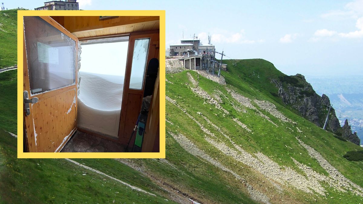 Taki widok po dniach ocieplenia dla niejednego mógł być szokujący