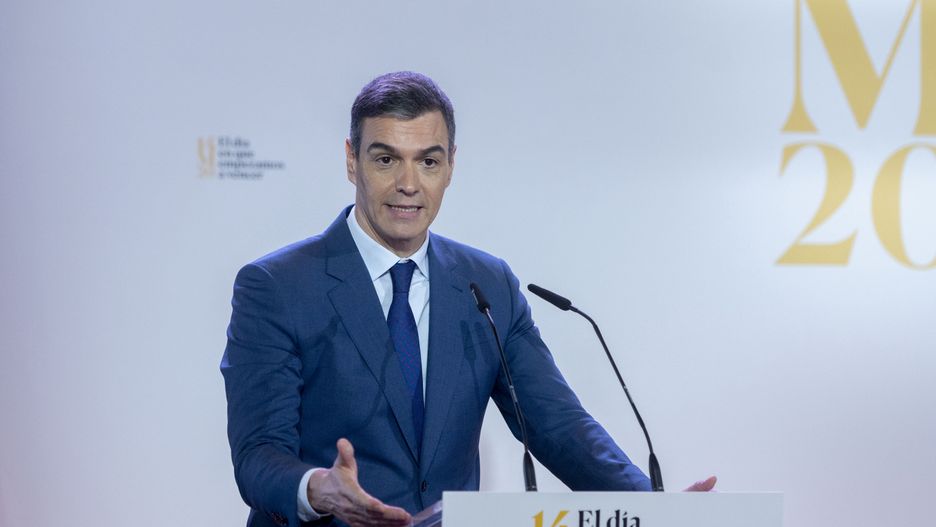MADRID, SPAIN - MARCH 13: The President of the Government, Pedro Sanchez, presides over the event 'El dia en que empezamos a vencer', at the Cervantes Institute, on 13 March, 2024 in Madrid, Spain. This event commemorates the declaration, four years ago, of a state of alarm throughout the country to deal with the health emergency caused by Covid. (Photo By Alberto Ortega/Europa Press via Getty Images)