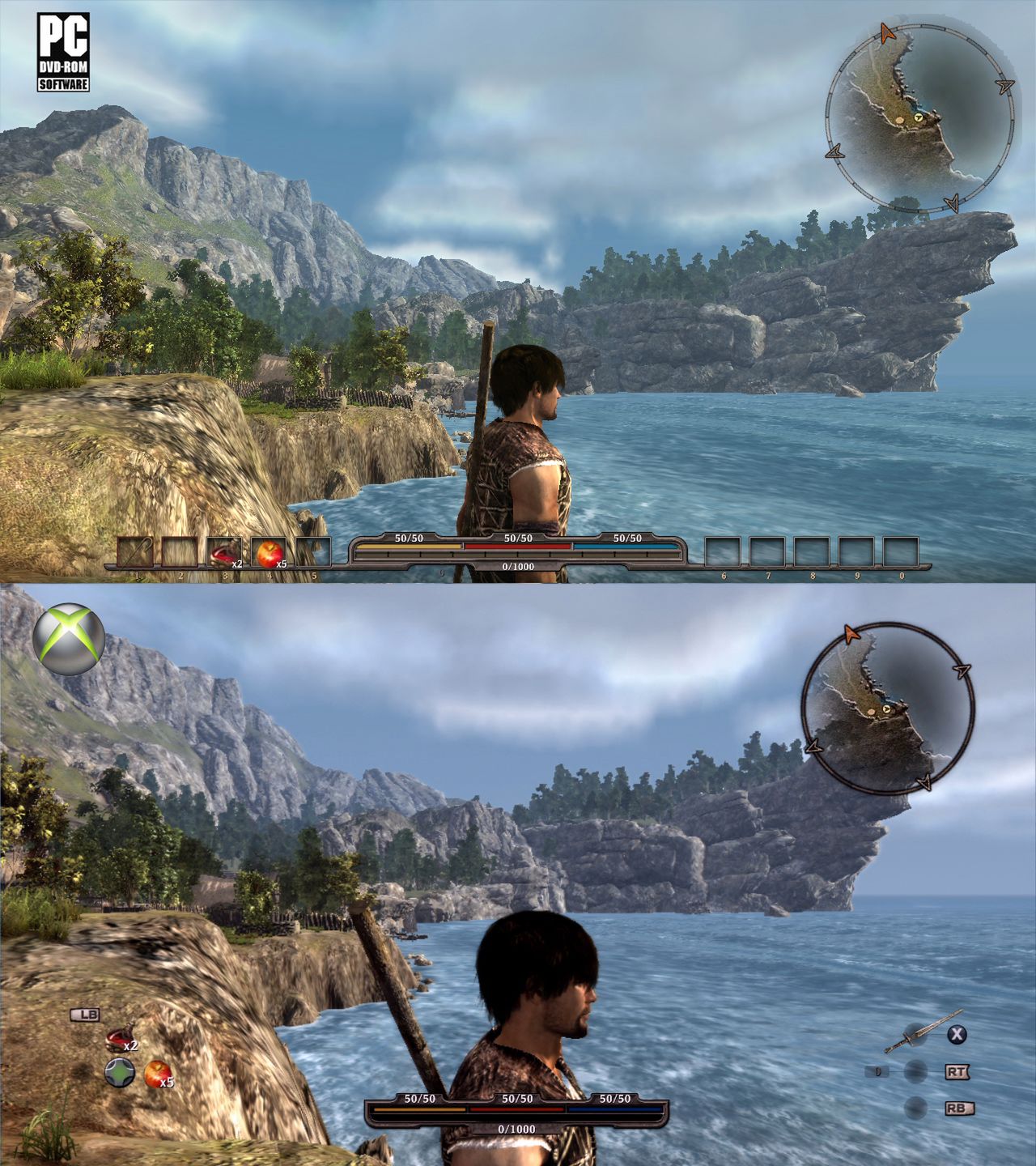 Arcania: Gothic 4 - porównanie wersji PC i Xbox 360 6