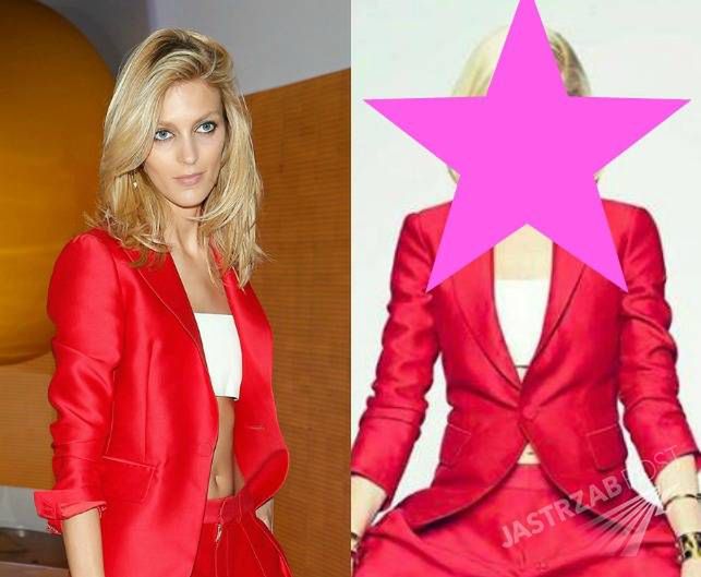 Anja Rubik i światowej sławy piosenkarka w tej samej kreacji!