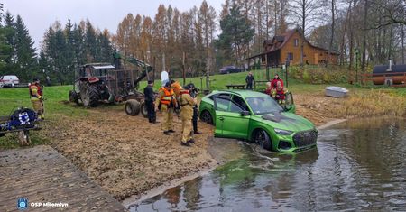 Cena to około 300 tys. zł. Wyłowili go z jeziora na Mazurach