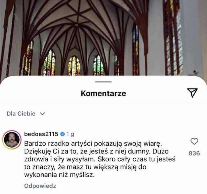 Skolim w kościele