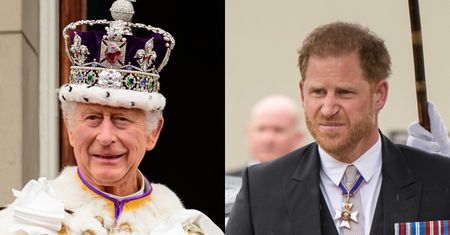 Król Karol III ROZCZAROWANY postawą Harry'ego. Nawiązał do Archiego podczas wznoszenia toastu...