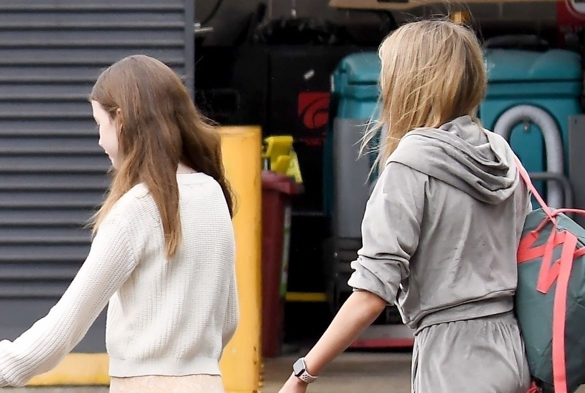 Nicole Kidman i Keith Urban z córkami: Sunday Rose Kidman-Urban oraz Faith Margaret Kidman-Urban