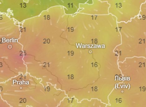 Prognoza pogody na piątek. W weekend ma się znów nieco ochłodzić