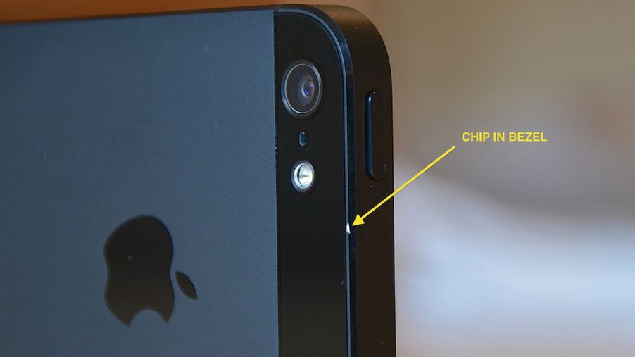 Zadrapania tu i ukruszenia tam, czyli iPhone 5 prosto z pudełka 2