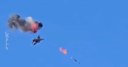 Scena jak z filmu "Top Gun". Izraelski F-16 podczas polowania na drony