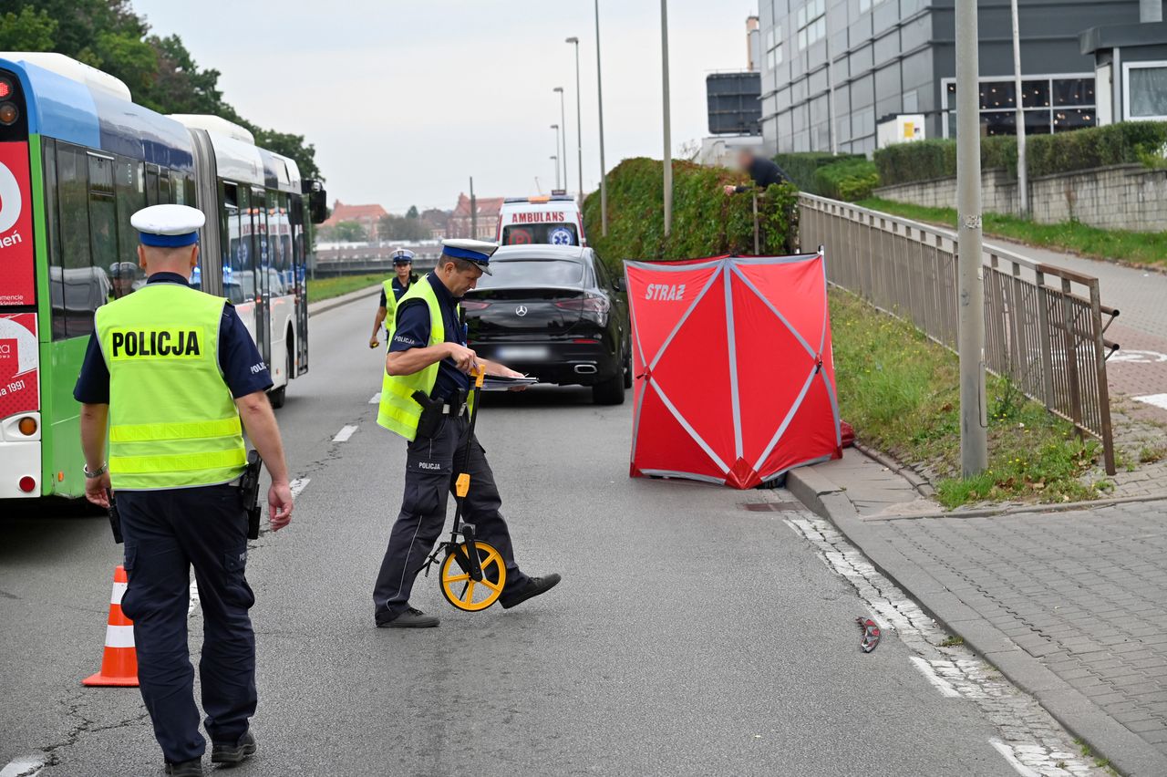 Szczecin. Tragedia przy centrum handlowym 