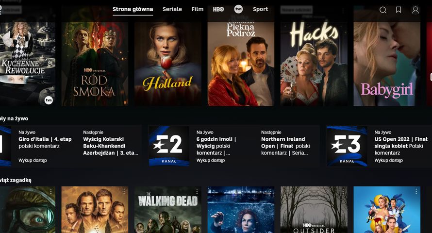 HBO Max zmienił pakiet z kanałami linearnymi. Zniknął m.in. TVN24