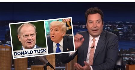 Żartowali z Trumpa na ONZ. Nagle pokazali zdjęcie Tuska