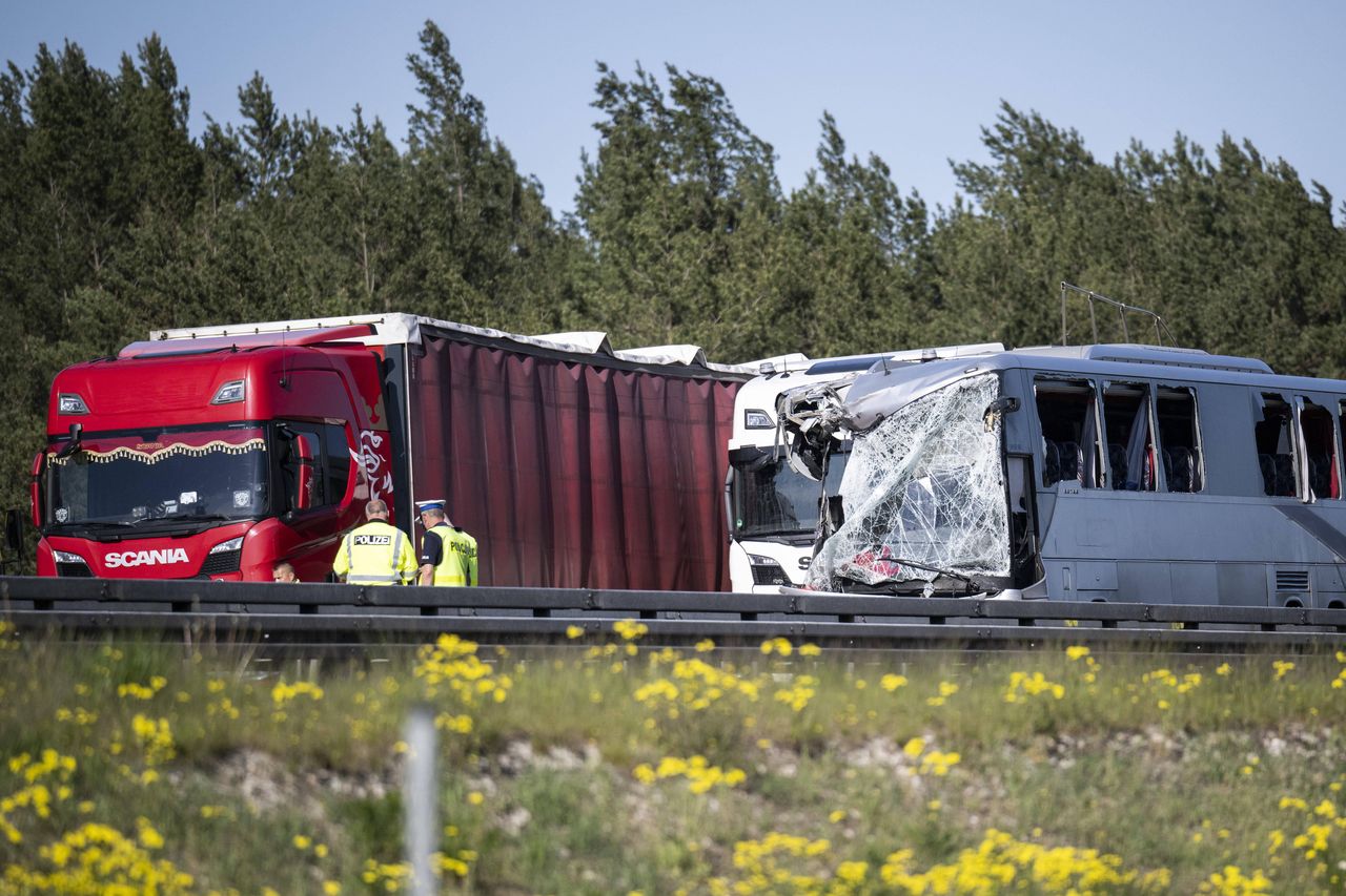 Konsul RP w Berlinie: Większość poszkodowanych z wypadku polskiego autokaru opuściła już szpitale