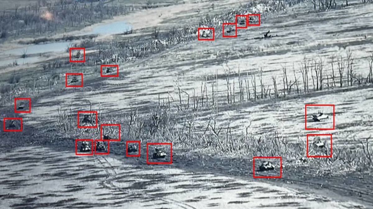 Ukraińcy rozbili grupę czołgów i wozów bojowych w rejonie Awdijiwki