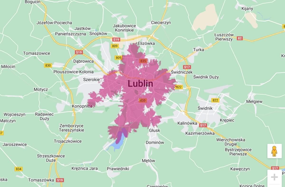 mapa zasięgu 5g bardziej tmobile