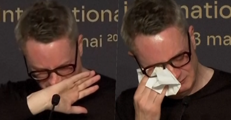 Rozpłakał się na konferencji w Cannes. Mówił o drugiej szansie na życie