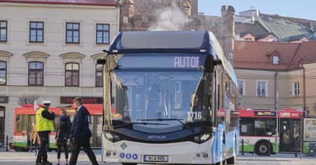 Lublin testuje autobus wodorowy. Na jednym tankowaniu może przejechać nawet 500 km