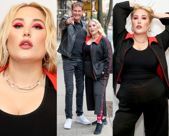 Córka Davida Hasselhoffa została projektantką! Stworzyła kolekcję plus size dla aktywnych (ZDJĘCIA)