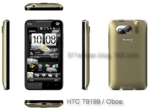 HTC Oboe T9199 - HD2 dla Chin?
