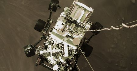 NASA: Lądowanie łazika Perseverance na Marsie [Wideo]