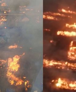 Potężny pożar w Rosji. "Spłonęło blisko 200 budynków". Stan wyjątkowy
