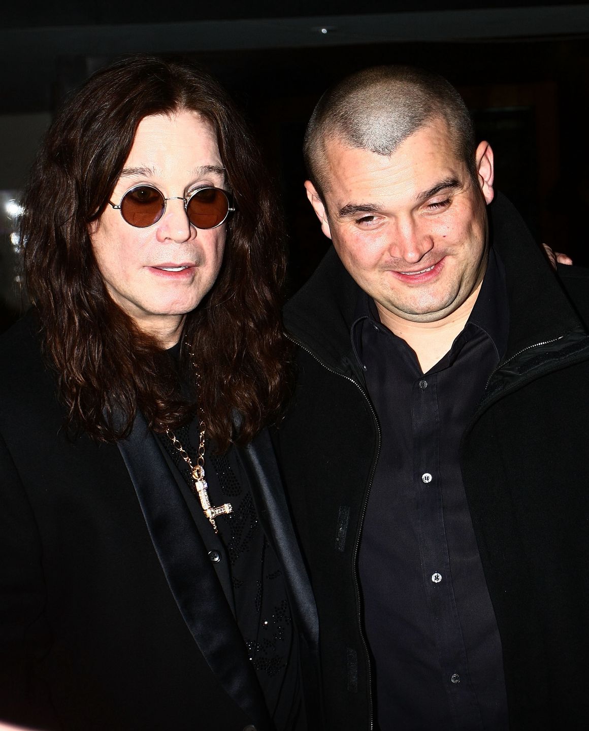 Ozzy Osbourne z synem Louisem w 2009